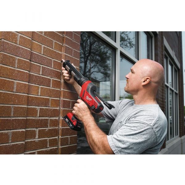 Milwaukee - C18PCG/310C-201B Caulk Gun With 310 ml Canister Cartage Holder