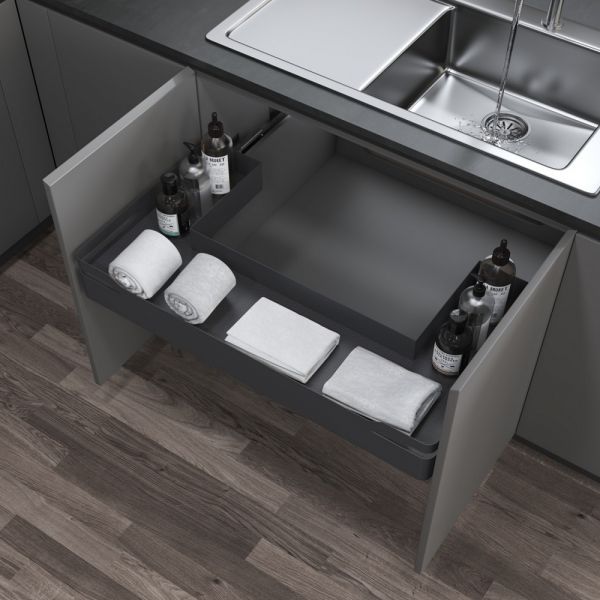 Elite - Under Sink Basket - Anti-Slip Matt - Ultra Series