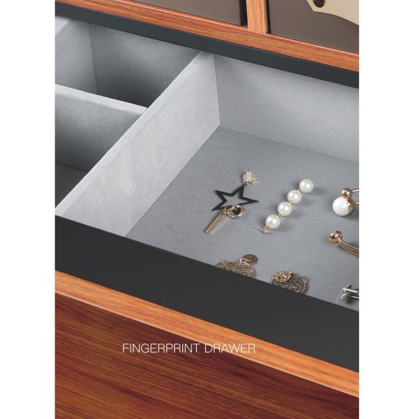 Elite Simple, Smart and Concise Fingerprint Drawer Wardrobe Storage Solution