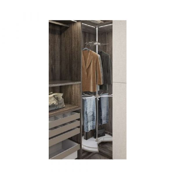 Elite - Concise and Modern 3 Layer 270 Revolving Clothes Basket - Venus Series