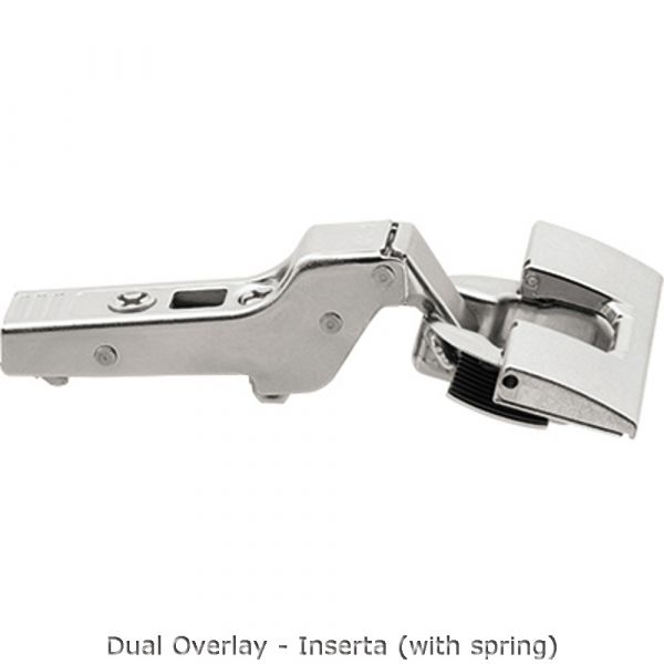 Blum - CLIP Top 107° Standard Hinge + Aluminium Mounting Plate