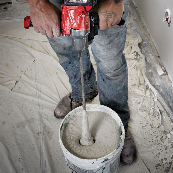 Milwaukee - M18FPM-0X Fuel Paddle Mixer With 180° Adjustable Handle