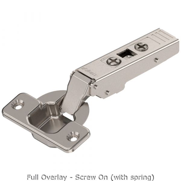 Blum - CLIP Top 107° Standard Hinge + Aluminium Mounting Plate