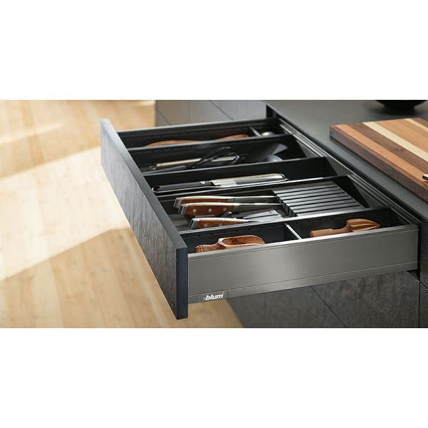 Blum - Legrabox Drawer M Full Extension 500mm Length - Set(Cabinet Profile (LR) + Drawer Side (LR) + Back Fixing Bracket (LR) + 2Pcs Front Fixing Bracket)