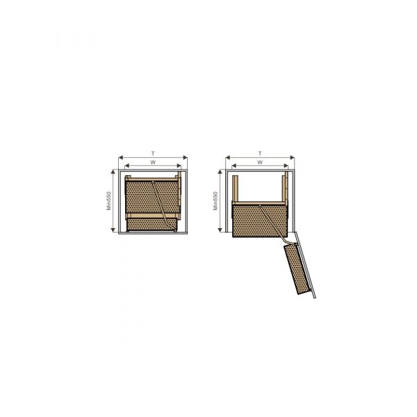 Elite - 5 Layers Pantry Pull Out -  Matrix Series