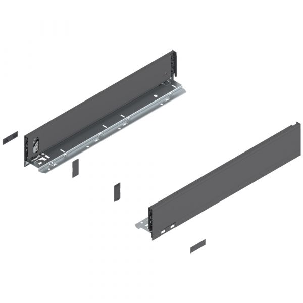 Blum - Legrabox Drawer M Full Extension 500mm Length - Set(Cabinet Profile (LR) + Drawer Side (LR) + Back Fixing Bracket (LR) + 2Pcs Front Fixing Bracket)