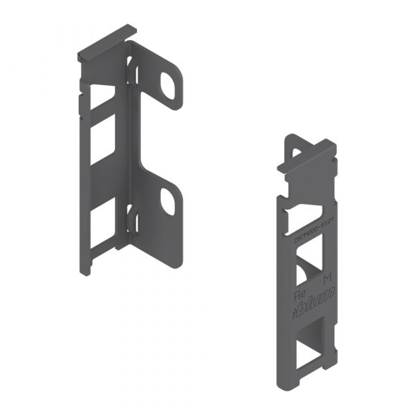 Blum - Legrabox Drawer M Full Extension 500mm Length - Set(Cabinet Profile (LR) + Drawer Side (LR) + Back Fixing Bracket (LR) + 2Pcs Front Fixing Bracket)