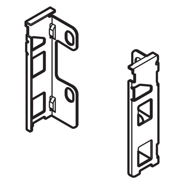 Blum - Legrabox Drawer M Full Extension 500mm Length - Set(Cabinet Profile (LR) + Drawer Side (LR) + Back Fixing Bracket (LR) + 2Pcs Front Fixing Bracket)