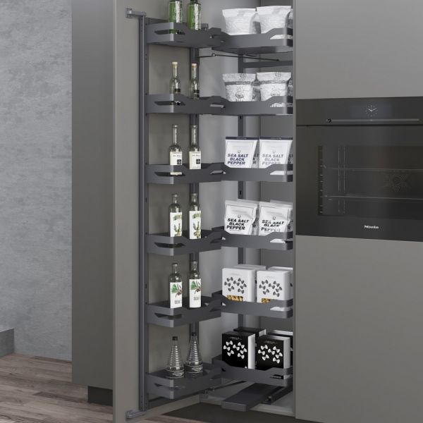 Elite - Soft Close Swivel Pantry Pull-out Anti-Slip Matt - Ultra Series