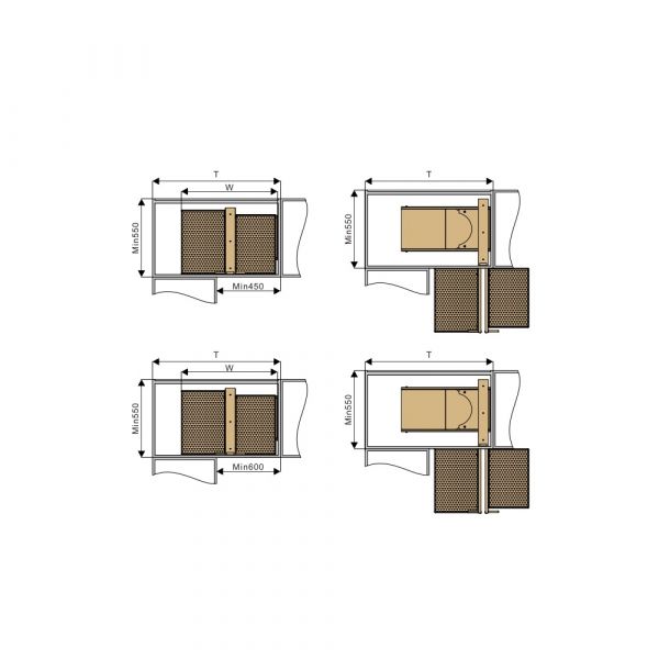 Elite - Soft Close Hand Corner - Venus Series