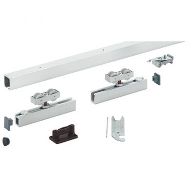 Hawa - Sliding Door Hardware Junior 40/B - Adjustable Vertically ± 3 mm