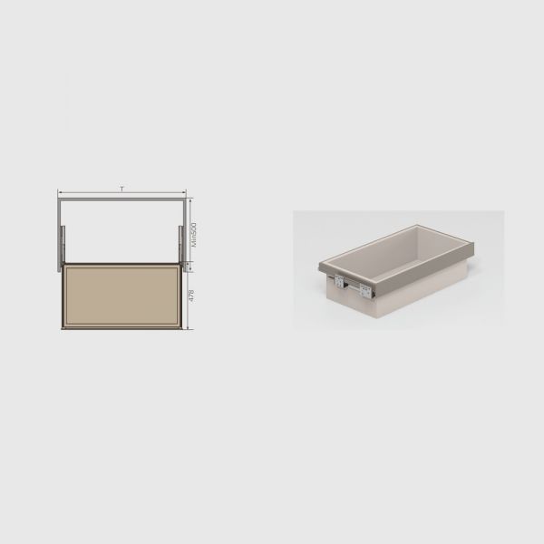 Elite  - Classic and Modern Leather Deep Closet Box - Venus Series