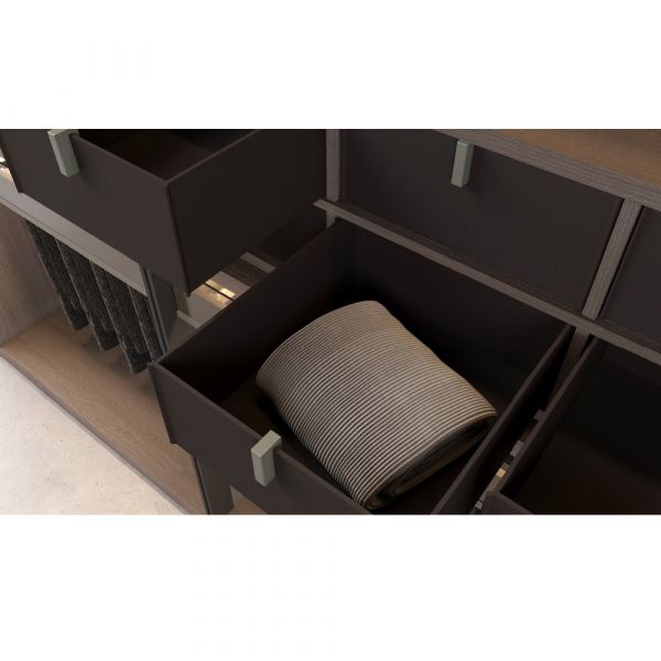 Elite - Concise and Modern Pull-Out Leather Box - Matrix Series