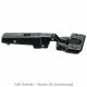Blum - Clip Top Profile or Thick Door Hinge 95° (Unsprung) Onyx Black + Horizontal Cam Plate (Screw On)