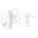 Briton - External Lockable Escutcheon Type Lever Trim for Panic Exit Device