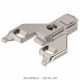 Blum - Clip Top Blumotion Hinge 110° for Thin Doors + Aluminium Plate (Screw On)