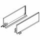 Blum - Legrabox Drawer High Fronted Pull-out C 500mm Length Full Extension - Set(Cabinet Profile (LR) + Drawer Side (LR) +  Back Fixing Bracket (LR) + 2Pcs Front Fixing Bracket)