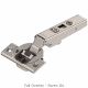 Blum - Clip Top Blumotion 110° Hinge Nickel Plated Finish + Cruciform Mounting Plate