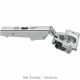 Blum - Clip Top Blumotion 110° Hinge Nickel Plated Finish + Cruciform Mounting Plate
