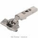 Blum - Clip Top Blumotion 110° Hinge Nickel Plated Finish + Cruciform Mounting Plate