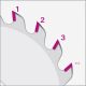 Leuco - Panel Sizing Saw Blades HW - Q-Cut "G6" - 350x4.4x60 Z72