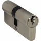 Ultimate - 6 Pin Brass Cylinder (Key+Key) 70mm with 3 Keys 2.2mm Thick - Non Mastered Keyed