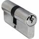 Ultimate - 6 Pin Brass Cylinder (Key+Key) 70mm with 3 Keys 2.2mm Thick - Non Mastered Keyed