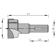 Leuco - Cylinder Boring Bits HW - Z=2+2 - 35x44/70x10 RH
