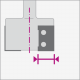 Leuco - Turnover Knives HW with 4 Cutting Edges - 12x12x1.5x4 HL Board 05