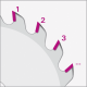 Leuco - Sizing Saw Blades DP "HR" - NN-System DP Flex - NN Sizing Saw 350x2.5x30 Z72