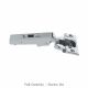 Blum - Clip Top Blumotion 107° Hinge Nickel Plated + Horizontal Cam Plate