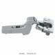Blum - Clip Top Blumotion 107° Hinge Nickel Plated + Horizontal Cam Plate