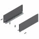 Blum - Legrabox Drawer High Fronted Pull-out C 500mm Length Full Extension - Set(Cabinet Profile (LR) + Drawer Side (LR) +  Back Fixing Bracket (LR) + 2Pcs Front Fixing Bracket)
