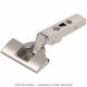 Blum - CLIP Top 107° Hinge Nickel Plated + Horizontal Cam Plate