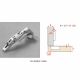 Salice - Hinge 155 Degree - Soft Closing + Cross Mounting Plate