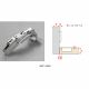 Salice - Hinge 155 Degree - Soft Closing + Cross Mounting Plate