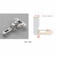 Salice - Silentia 700 Series Hinge 110 Degree - Soft-Close + Straight Mounting Plate
