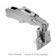 Blum - CLIP Top Wide Angle Hinge 170° + Cruciform Mounting Plate