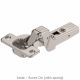 Blum - CLIP Top Profile Door Hinge 95° Nickel Plated + Mounting Plate Cruciform