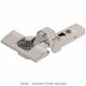 Blum - CLIP Top Profile Door Hinge 95° Nickel Plated + Mounting Plate Cruciform