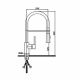 CM Mixer Tap with Pull-Out Shower