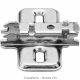 Blum - CLIP Top Wide Angle Hinge 170° + Cruciform Mounting Plate