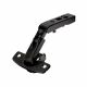 Hettich - Hinge For Corner Cabinet Folding Doors Without Self Closing - Opening Angle 50° / 65° + Cross Mounting Plate