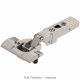 Blum - Clip Top Blumotion Profile/Thick Door Hinge 95° Screw On + Horizontal Cam Plate