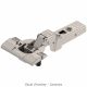 Blum - Clip Top Blumotion Profile/Thick Door Hinge 95° Screw On + Horizontal Cam Plate
