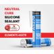 Elements - AS270 Economical Acetic Cure Silicone Sealant
