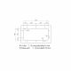 CM Pyper Undertop Sink 890 x 750 mm