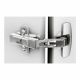 Hettich - Sensys Hinges Bi-Fold Without Self Closing - Opening Angle 50° / 65° + Cross Mounting Plate