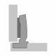 Hettich - Sensys Thick Door Hinge 95° With Integrated Silent System + Cross Mounting Plate
