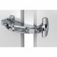 Hettich - Sensys Wide Angle Hinge 165° Zero Protrusion With Integrated Silent System + Cross Mounting Plate